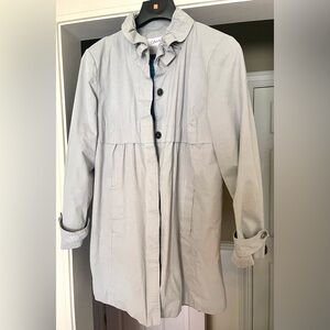 Calvin Klein Beige Women's 3/4 length Trench Rain Coat